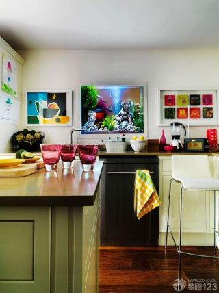 2023现代简约风格小户型厨房设计图片