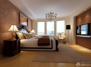 2023卧室双人床设计装修图片大全