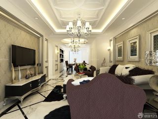 家装客厅沙发背景墙设计装修效果图大全