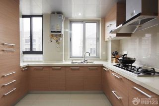 现代化厨房橱柜颜色装修效果图片欣赏