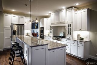 简欧式风格厨房装修效果图大全2023图片欣赏