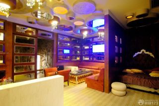 酒吧现场吊顶装修效果图2025图片