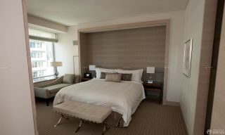 小型酒店客房地毯装修设计效果图2023图片 