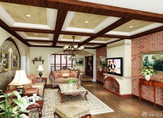 美式室内设计客厅2023沙发大全