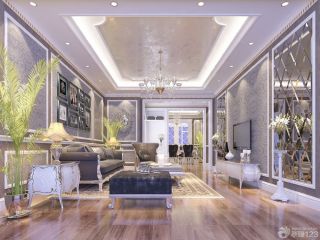 2023欧式家装客厅地毯效果图片