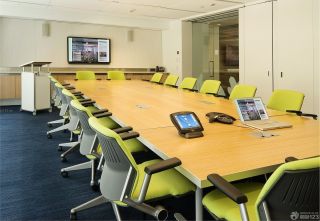 公司会议室地毯装修设计效果图片