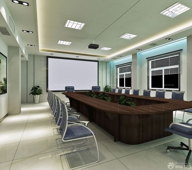 5a写字楼小会议室装修效果图片大全