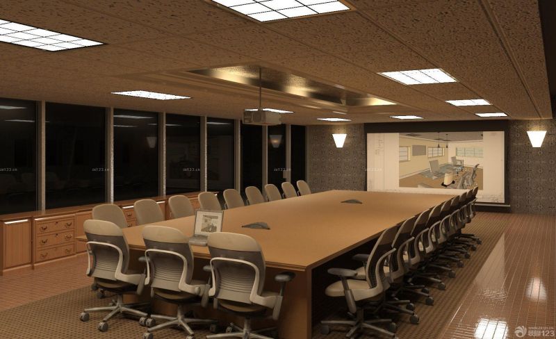 公司会议室壁灯设计图片