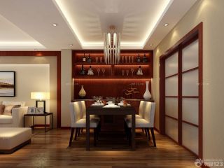 新中式风格家装餐厅设计装修效果图