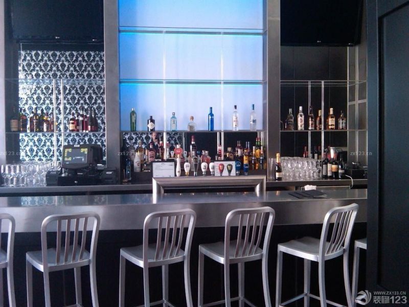 精致休闲酒吧装修吧台设计图片