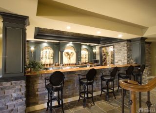 古典欧式风格家庭酒吧设计