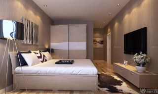 安置房60平方简装欧式卧室效果图赏析