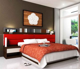 现代欧式混搭风格安置房60平方简装卧室效果图片