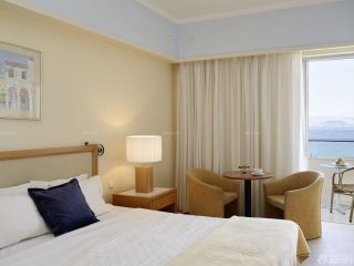 安置房60平方简装卧室纯色窗帘装修效果图