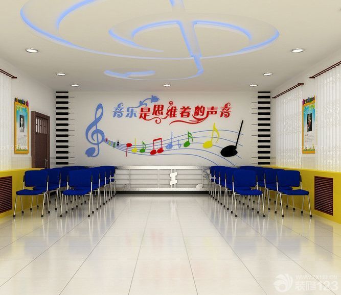 学校音乐教室装修设计图片大全