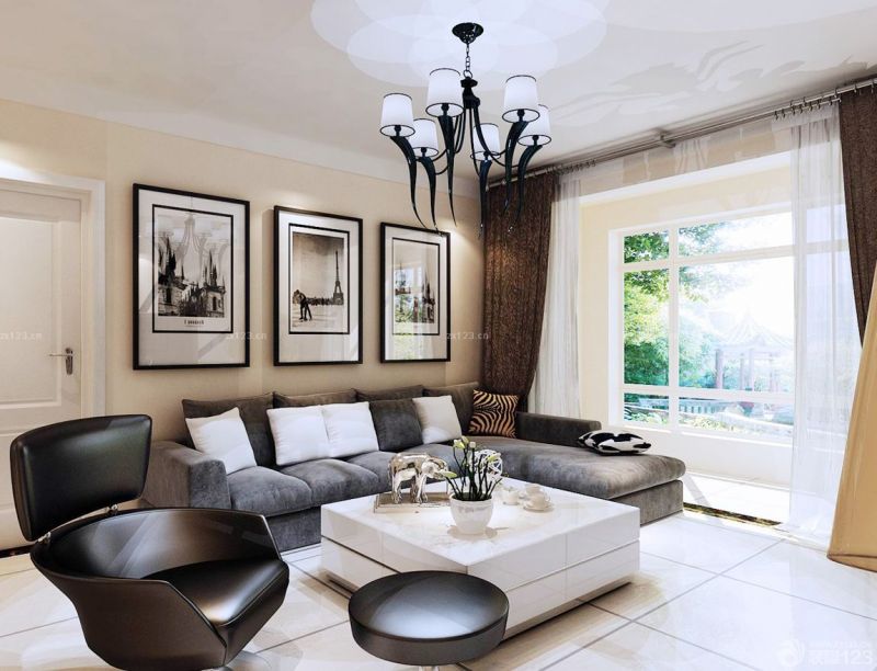 客厅简装修效果图大全2025图片 墙面装饰装修效果图片