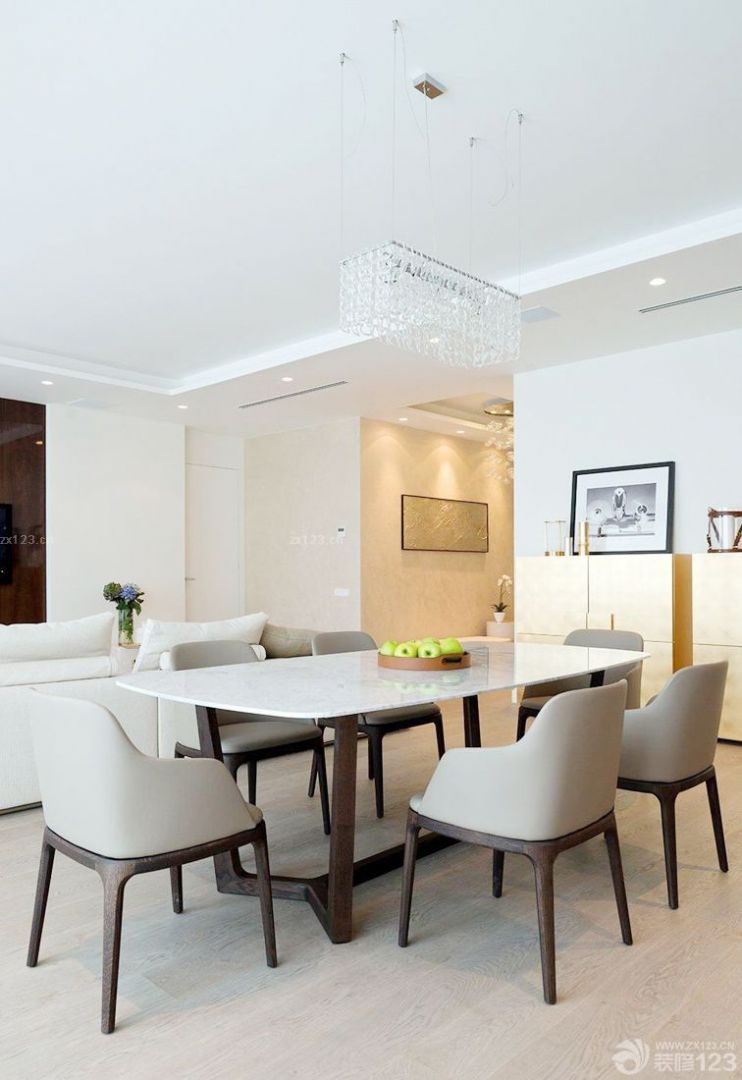 现代餐厅装修效果图大全2025图片 室内简约装饰
