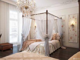 美式设计风格10平方卧室装修效果图