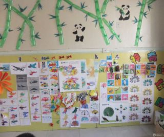 幼儿园照片墙设计效果图片