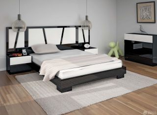 简单现代卧室设计装修效果图