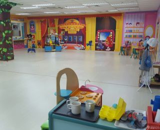 大型日韩幼儿园室内设计装修效果图片