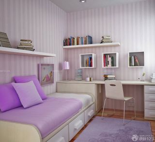 现代风格家装小卧室装修效果图欣赏