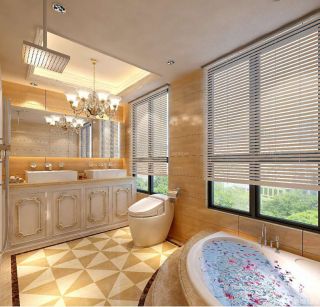 欧式风格家装浴室设计效果图