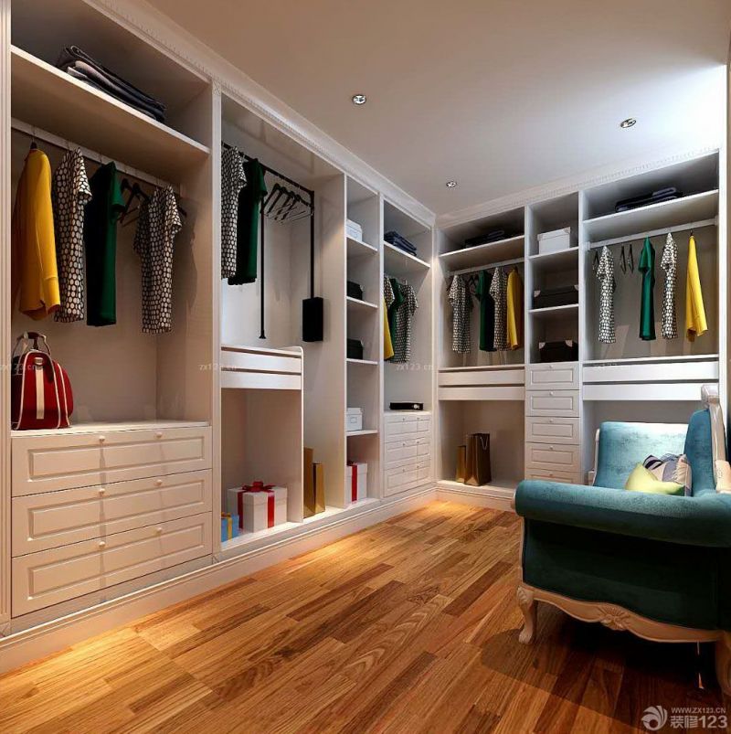 欧式风格衣帽间装修效果图