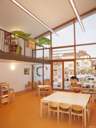 国外高档幼儿园复式室内装修效果图大全