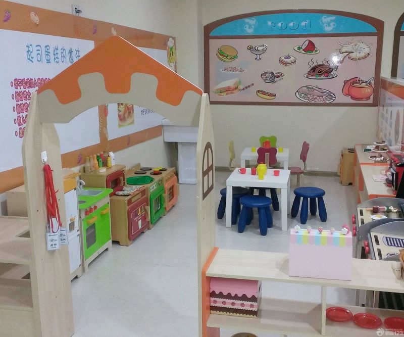 最新幼儿园室内装饰装修效果图片