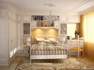 卧室壁橱装修效果图大全2023图片 欧式家居