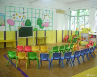 现代幼儿园简约室内装修设计图片 