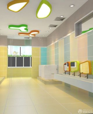 幼儿园整体卫生间装修设计图片
