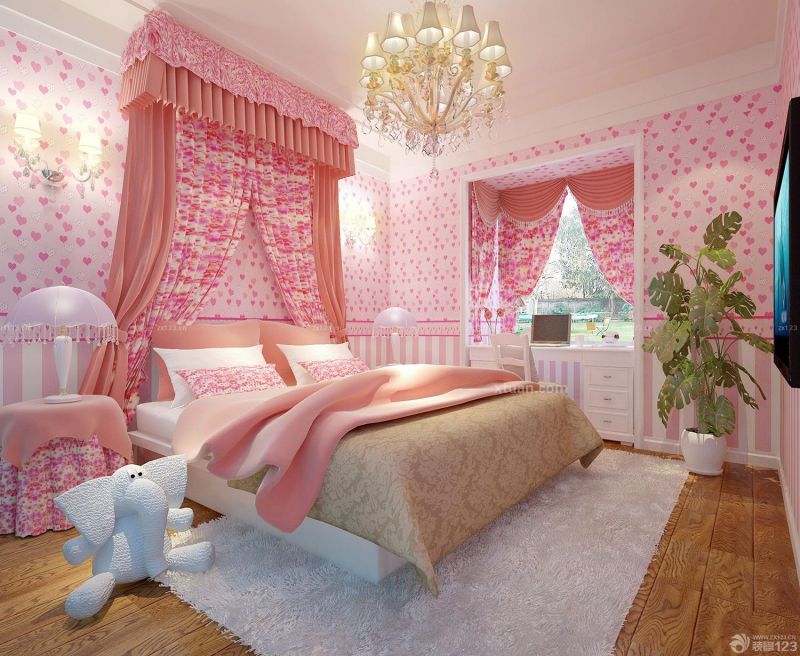 卧室壁橱装修效果图大全2023图片 公主卧室装潢