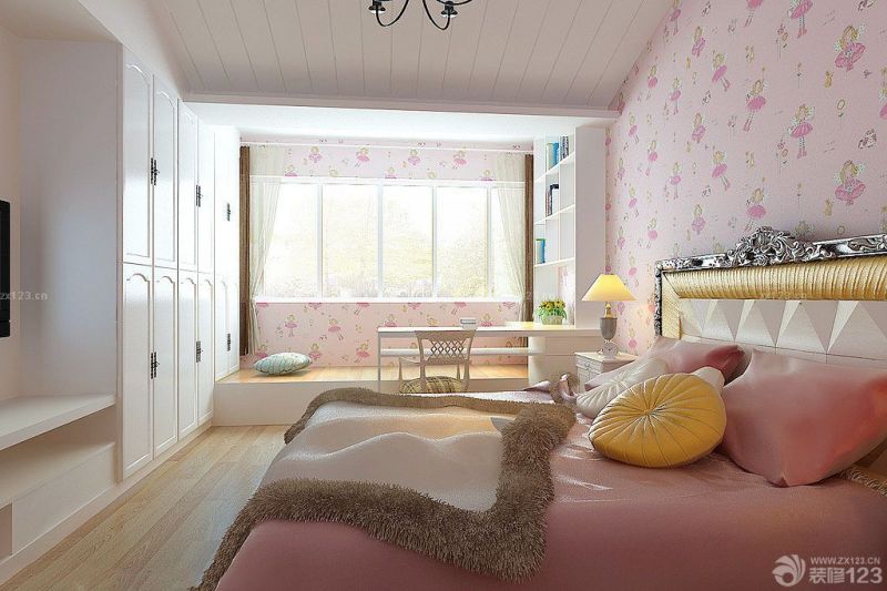 儿童卧室橱柜设计装修效果图