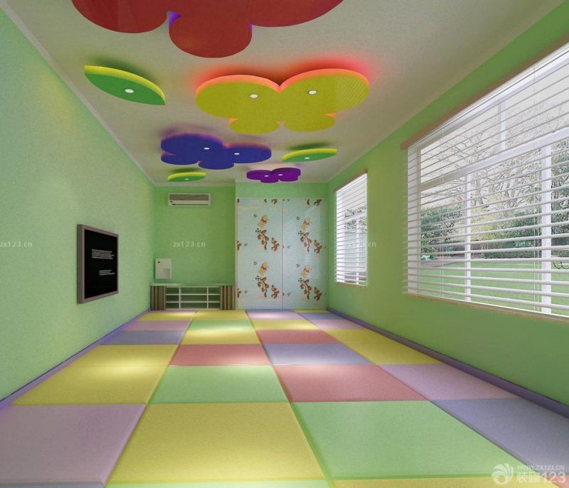 高档幼儿园房间室内装修设计图片