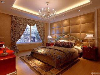 婚房卧室装修效果图大全2023图片 床头软包背景墙装修效果图