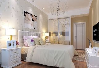 婚房卧室装修效果图大全2023图片 90后小卧室设计