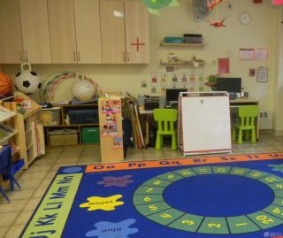 美式幼儿园室内装饰设计效果图片大全