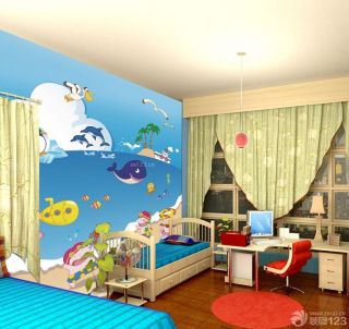 儿童卧室装修效果图欣赏 家装设计效果图