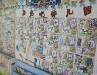 幼儿园室内主题墙饰设计效果图片