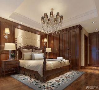 欧式主卧室装修效果图大全2023图片 古典卧室设计