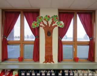 幼儿园门窗装饰装修图片