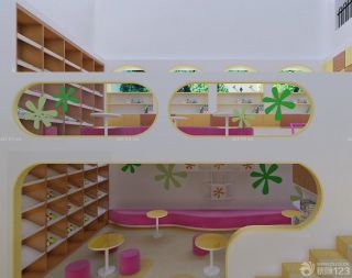 现代幼儿园复式室内装修设计图片欣赏