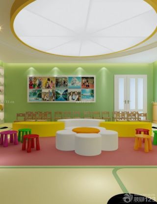 现代幼儿园最新室内装修设计效果图片欣赏