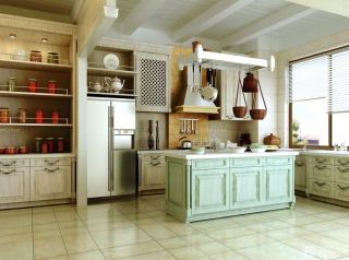 装修效果图大全2023图片厨房 美式别墅设计