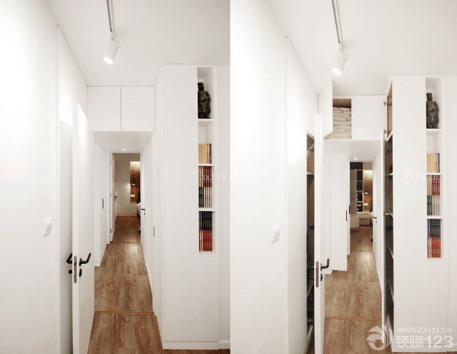 现代简约风格小两房装修效果图片