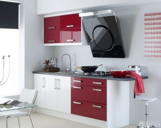 简洁小型家居室小厨房装修效果图欣赏