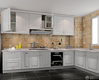 家装厨房灶台设计效果图