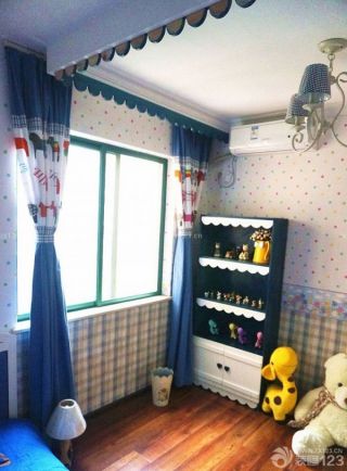 地中海风格装饰设计儿童房间布置效果图